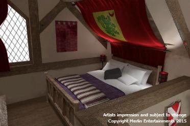 Warwick Castle Hotel Room photo